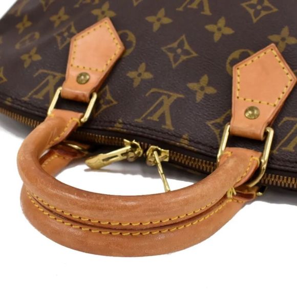 LOUIS VUITTON Alma Monogram Top Handle Crossbody Shoulder Bag VI0916 - Picture 9 of 16
